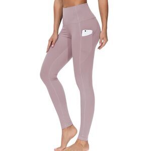 High Waist Yoga Pants with Pockets, Tummy Control